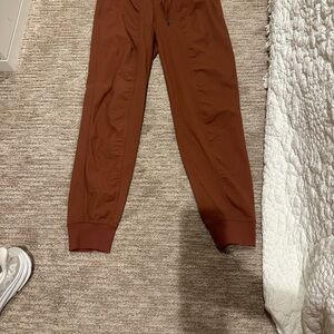 Brown Lululemon Jogger Pants